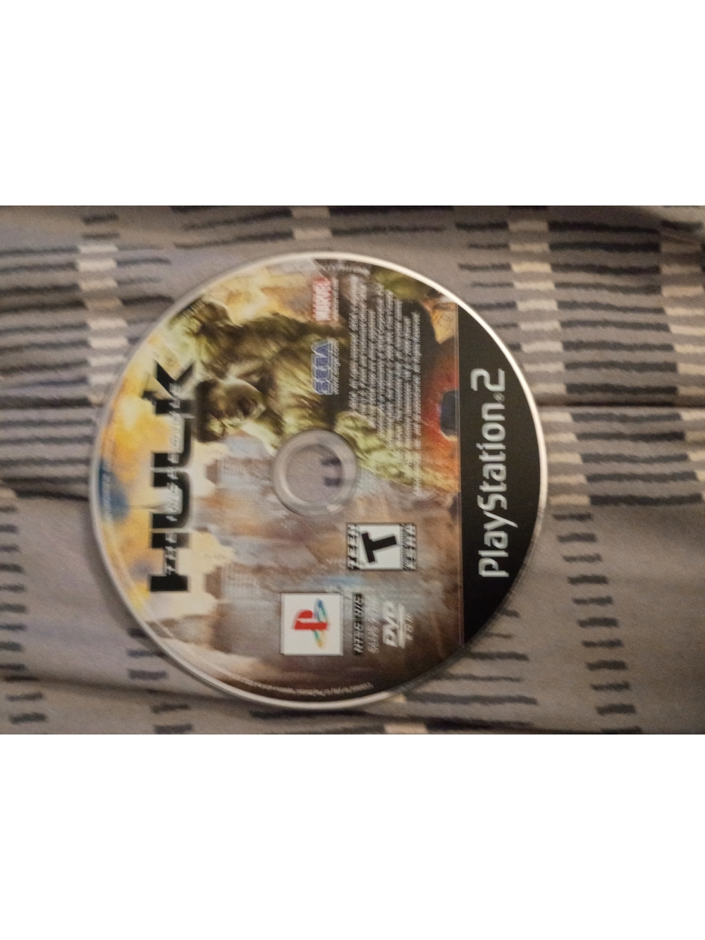 PlayStation 2 HULK Game